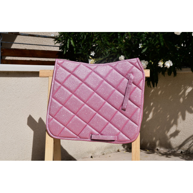 Tapis rose paillette