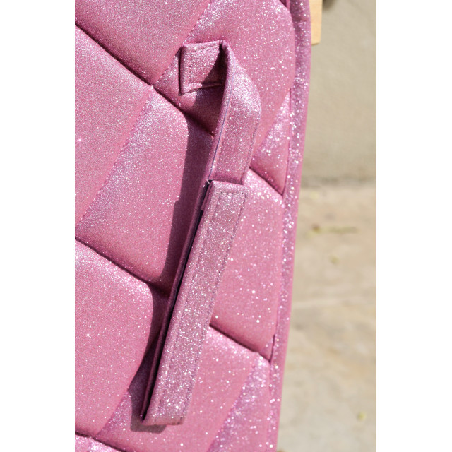 Tapis rose paillette
