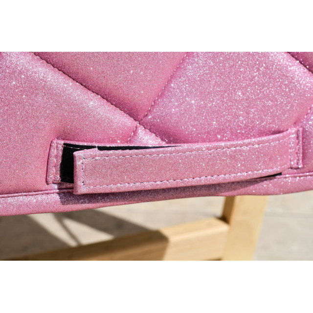 Tapis rose paillette