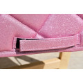 Tapis rose paillette