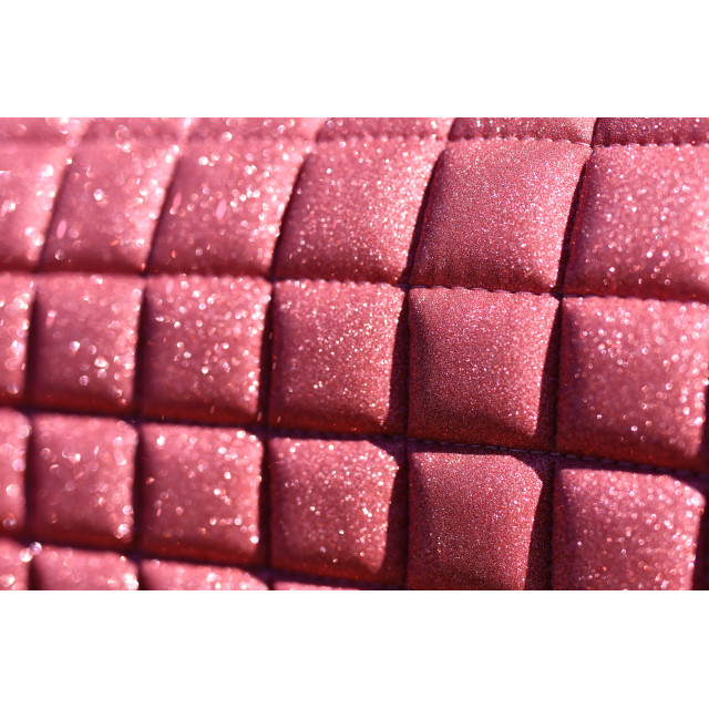 Tapis rose paillette
