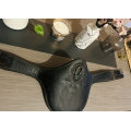 Sangle bavette Macel noire 120 cm