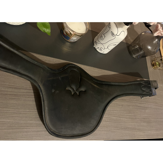 Sangle bavette Macel noire 120 cm