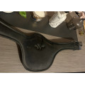 Sangle bavette Macel noire 120 cm