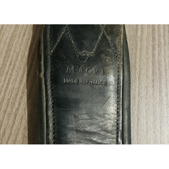 Sangle bavette Macel noire 120 cm