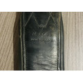 Sangle bavette Macel noire 120 cm