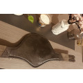 Sangle bavette marron 100 cm