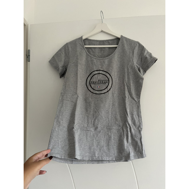 T-shirt Equitheme gris