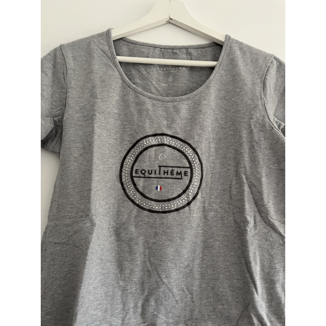 T-shirt Equitheme gris