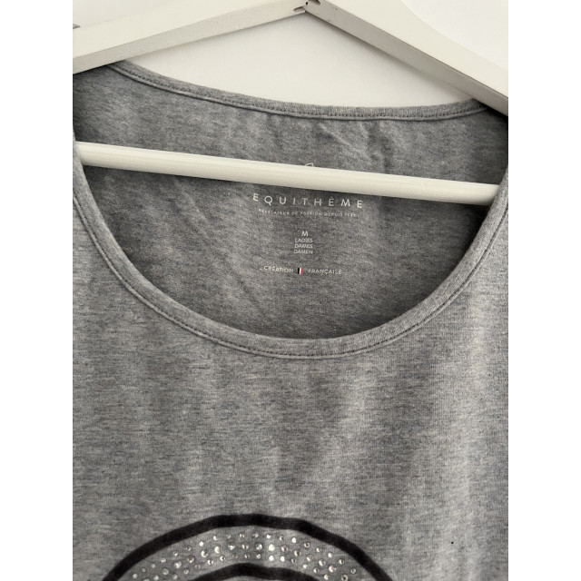 T-shirt Equitheme gris