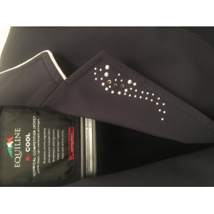 Veste équiline bleu marine