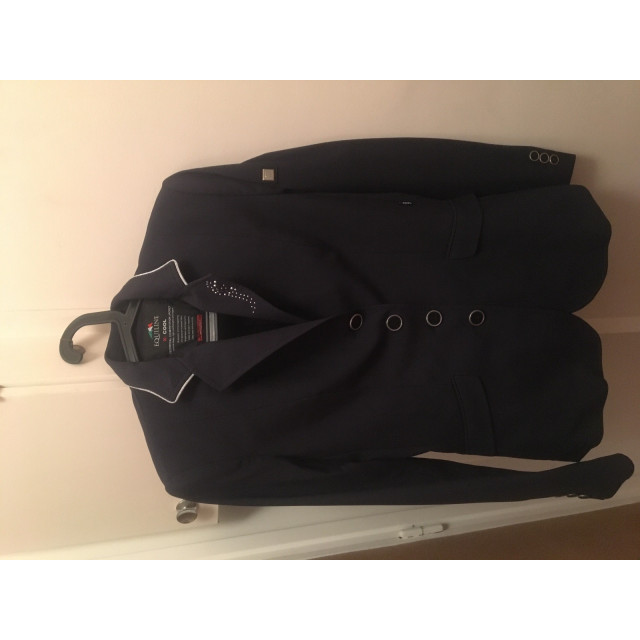 Veste équiline bleu marine
