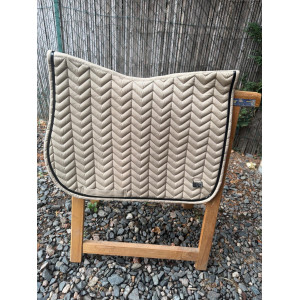 Tapis équitation Triple neuf beige