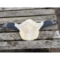 Sangle bavette marron Macel 115 cm