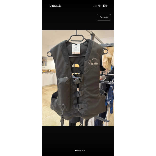 Gilet de protection airbag