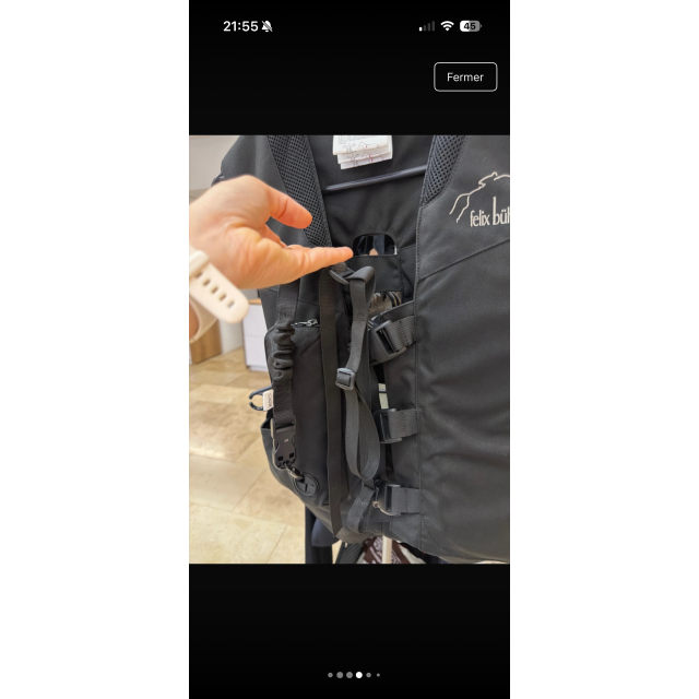 Gilet de protection airbag