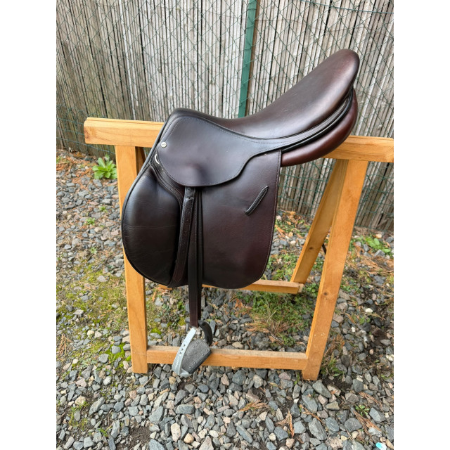Selle Macel Rafale marron 17 pouces