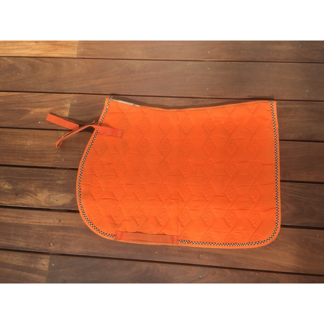 Tapis orange cheval