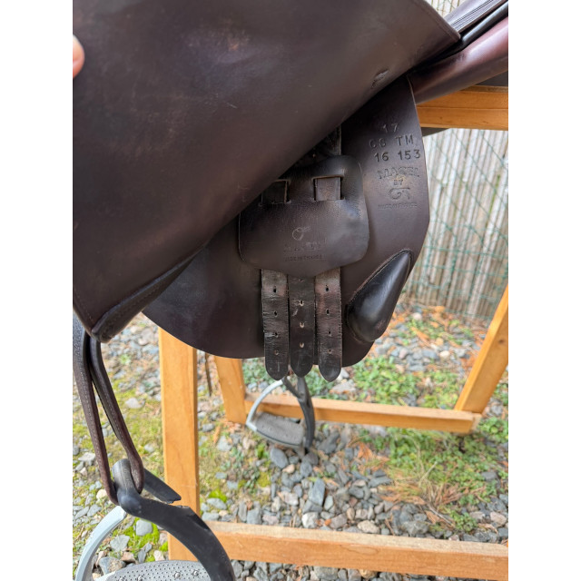 Selle Macel Rafale marron 17 pouces