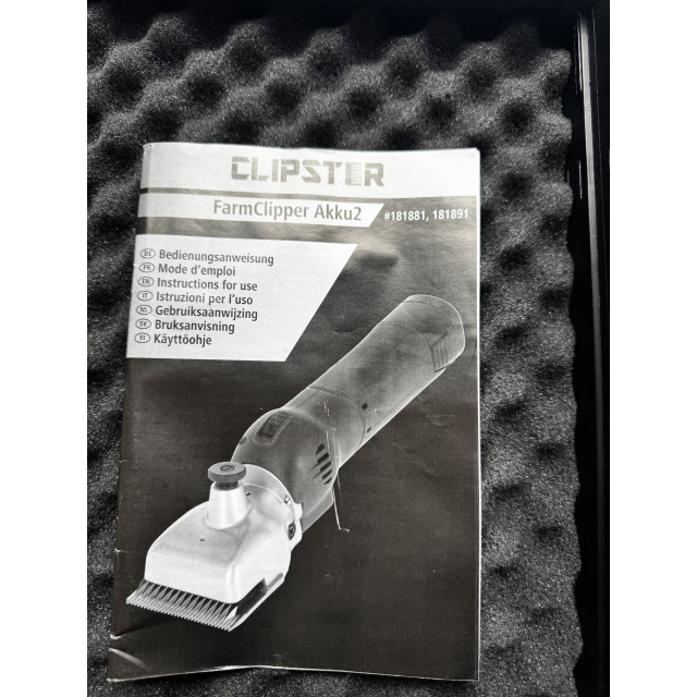 Tondeuse sans fil CLIPSTER