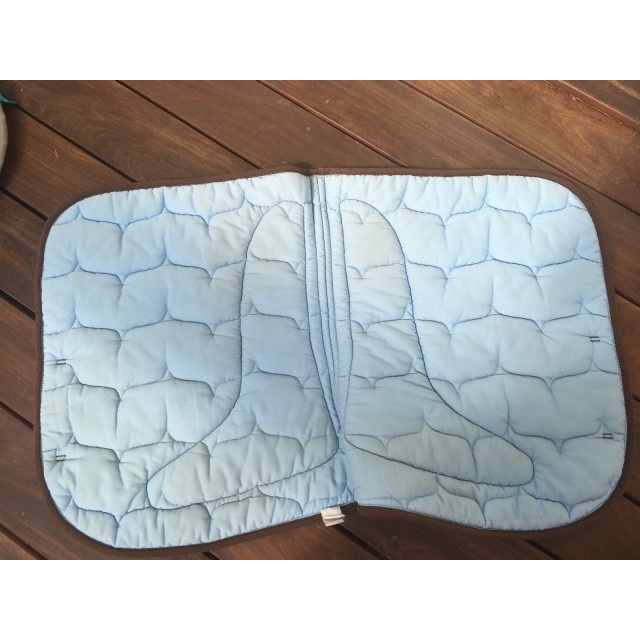 Tapis cheval bleu ciel