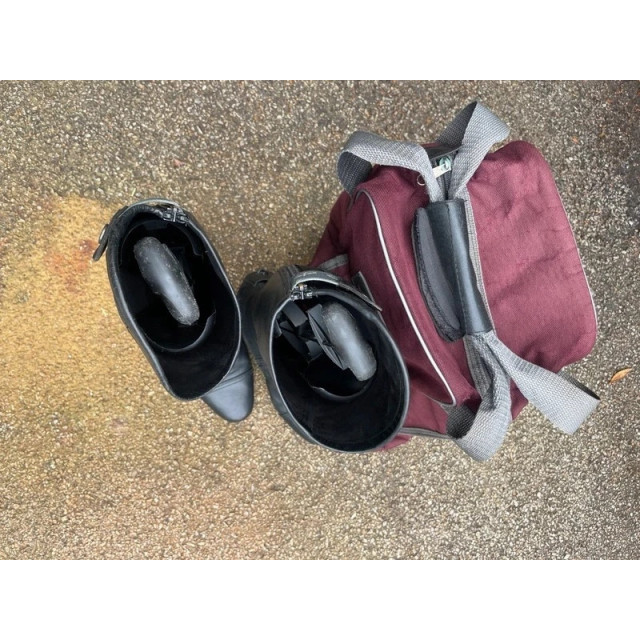 Boots Veredus Soprano + Chaps Veredus Duetto + embauchoirs + sac de transport