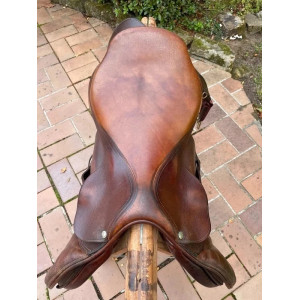 Selle Forestier Atlanta + Bavette Chetak + Étrivières Éric Thomas