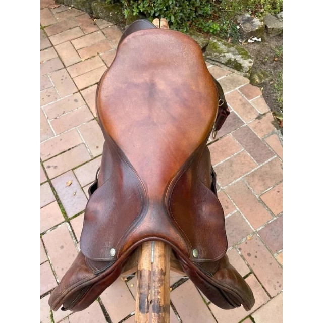 Selle Forestier Atlanta + Bavette Chetak + Étrivières Éric Thomas