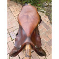 Selle Forestier Atlanta + Bavette Chetak + Étrivières Éric Thomas