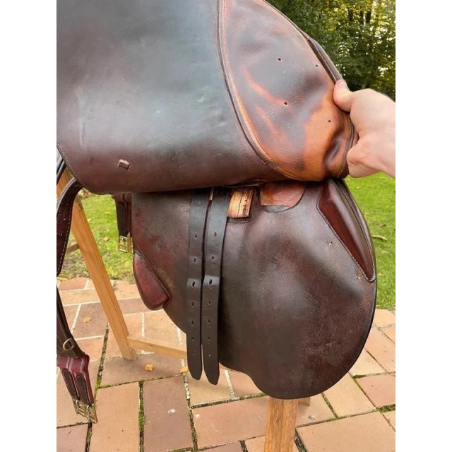 Selle Forestier Atlanta + Bavette Chetak + Étrivières Éric Thomas