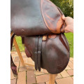 Selle Forestier Atlanta + Bavette Chetak + Étrivières Éric Thomas