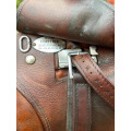 Selle Forestier Atlanta + Bavette Chetak + Étrivières Éric Thomas