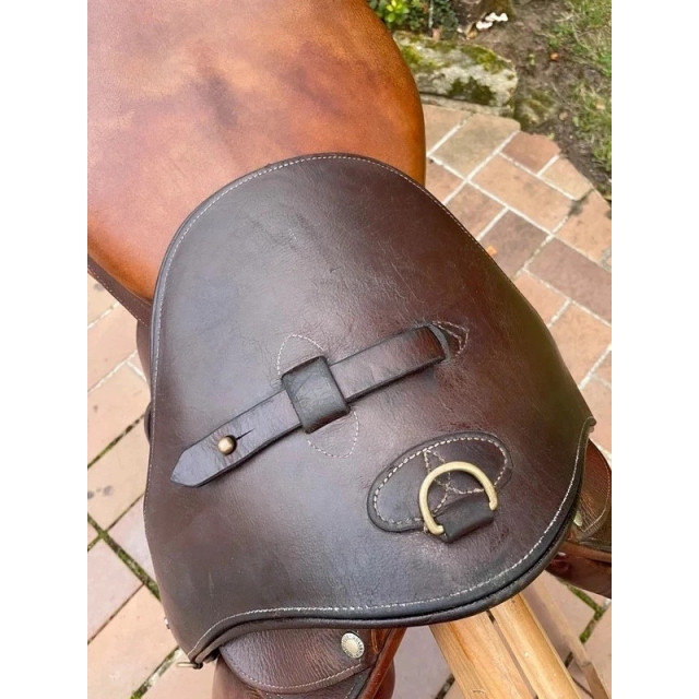 Selle Forestier Atlanta + Bavette Chetak + Étrivières Éric Thomas