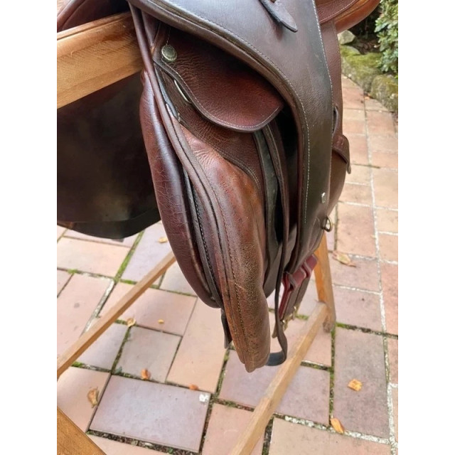 Selle Forestier Atlanta + Bavette Chetak + Étrivières Éric Thomas
