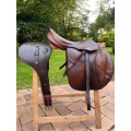 Selle Forestier Atlanta + Bavette Chetak + Étrivières Éric Thomas