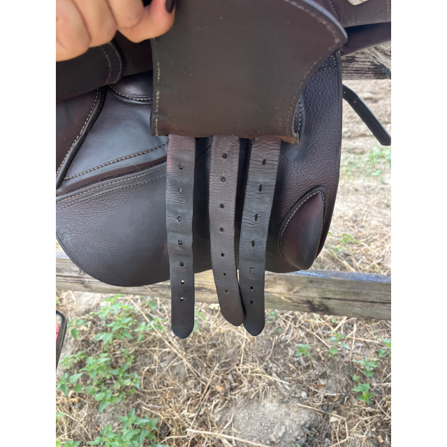 Selle d'obstacle semi-creuse