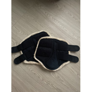 Guêtres moutons bleu marine