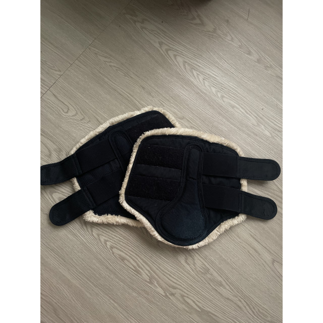 Guêtres moutons bleu marine