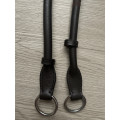 Montant de mors releveur en cuir marron