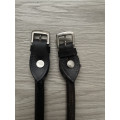 Montant de mors releveur en cuir marron