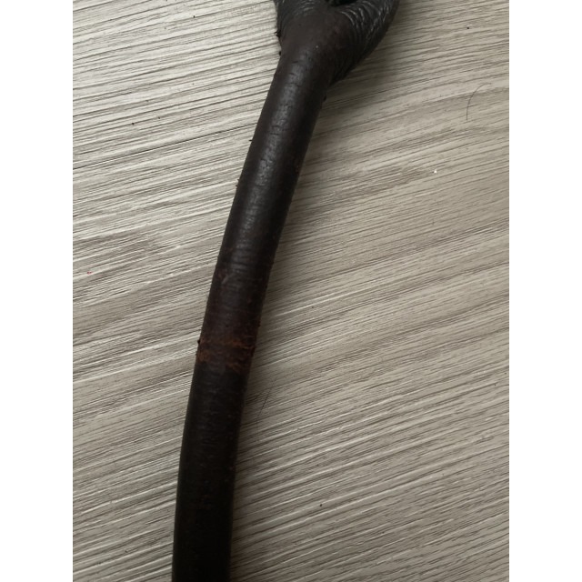 Montant de mors releveur en cuir marron