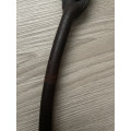 Montant de mors releveur en cuir marron