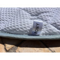 Tapis Dressage Spooks vert d'eau taille poney