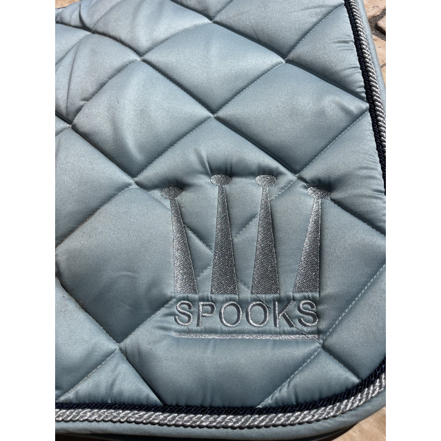 Tapis Dressage Spooks vert d'eau taille poney