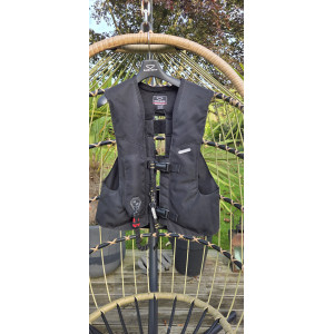 Gilet équitation airbag complet Hit Air noir taille S