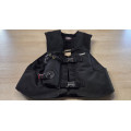 Gilet équitation airbag complet Hit Air noir taille S
