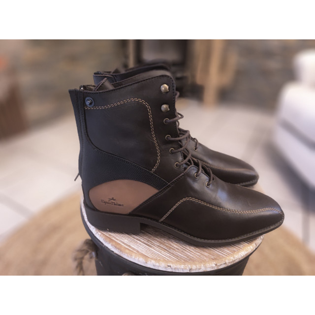 Boots d'équitation en cuir EQUI-THÈME "Confort Extrême" – Neuves – Pointure 43