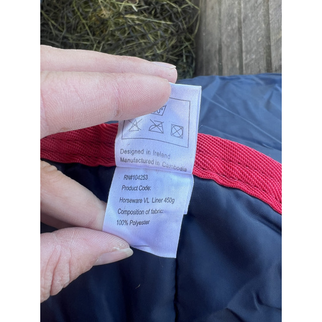 Liner horseware 450g