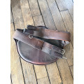 Sangle bavette BUTET – Cuir marron