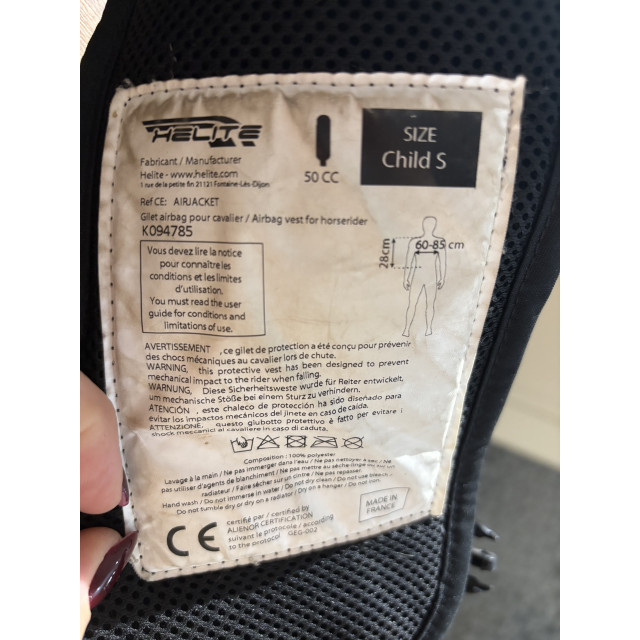 Air bag enfant S